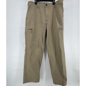 Dockers Pacific Crossover Cargo Pants Mens 34x32 Beige Khaki Straight Leg Casual